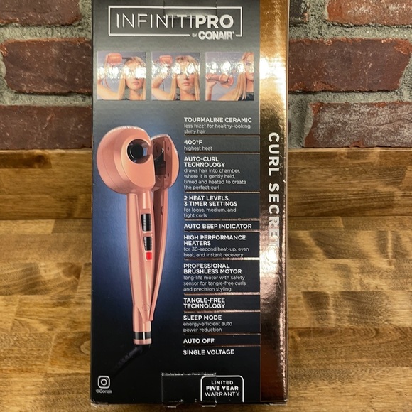InfinitiPro by Conair Professional Rose Gold Hair Curler - Picture 6 of 6
